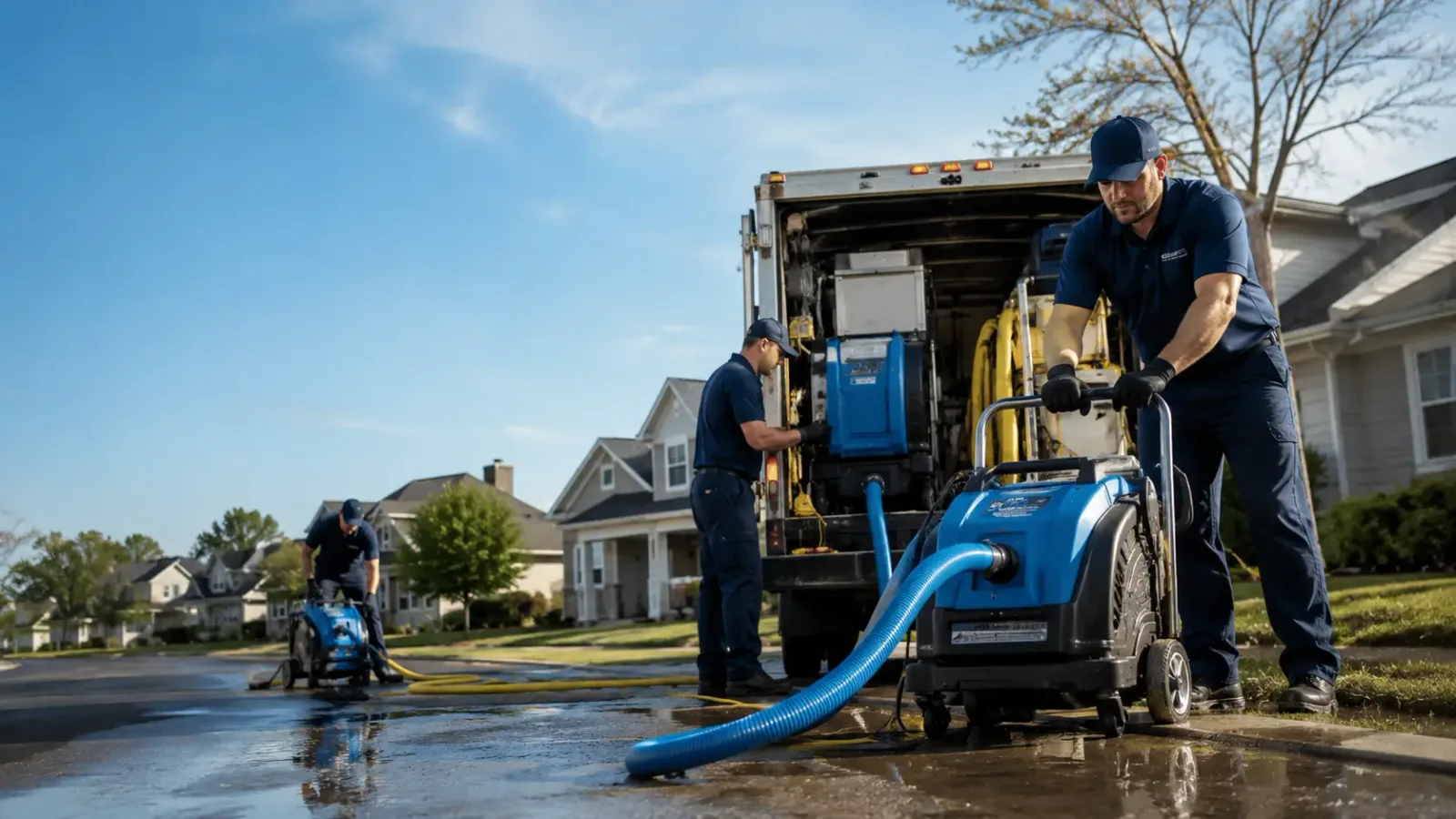 Flood Damage Cleanup in Meadow Lands, PA
